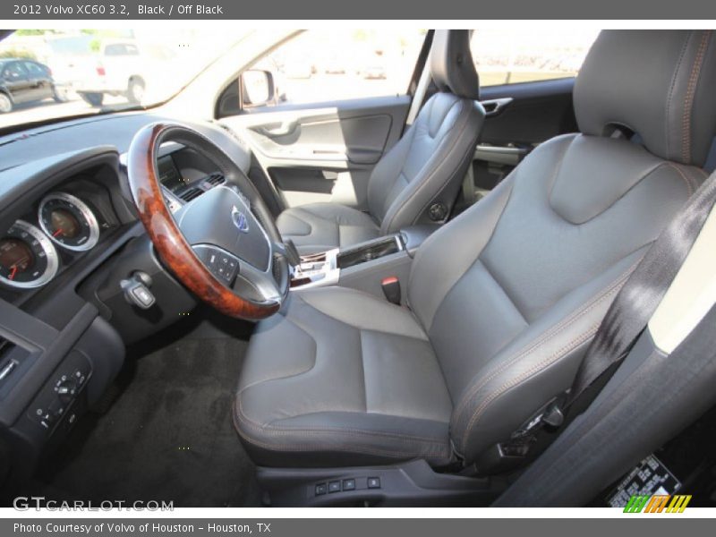 Black / Off Black 2012 Volvo XC60 3.2