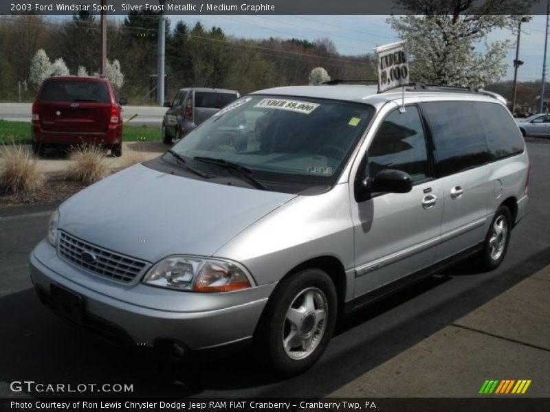 Silver Frost Metallic / Medium Graphite 2003 Ford Windstar Sport