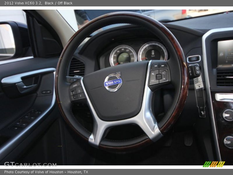 Black / Off Black 2012 Volvo XC60 3.2