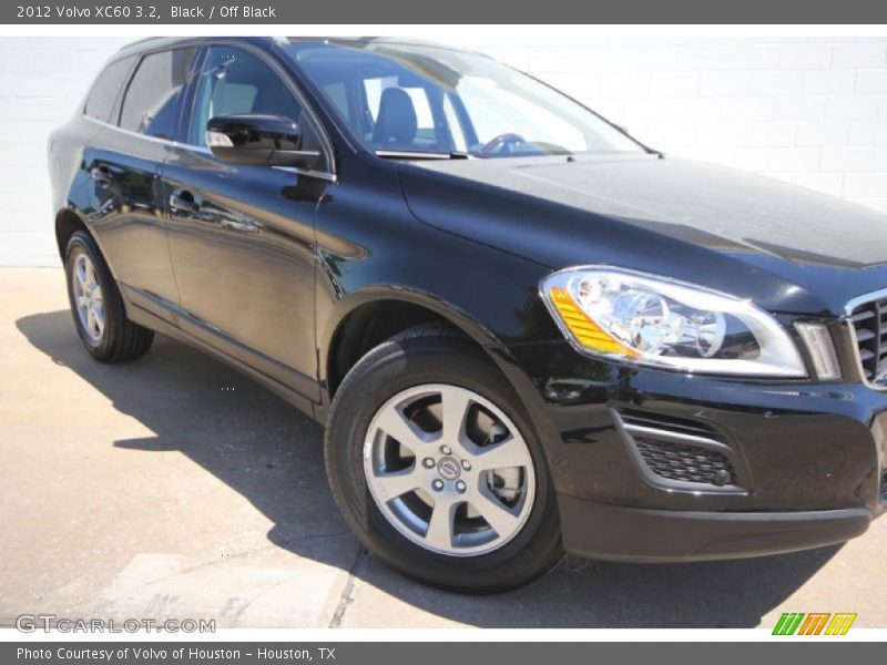 Black / Off Black 2012 Volvo XC60 3.2