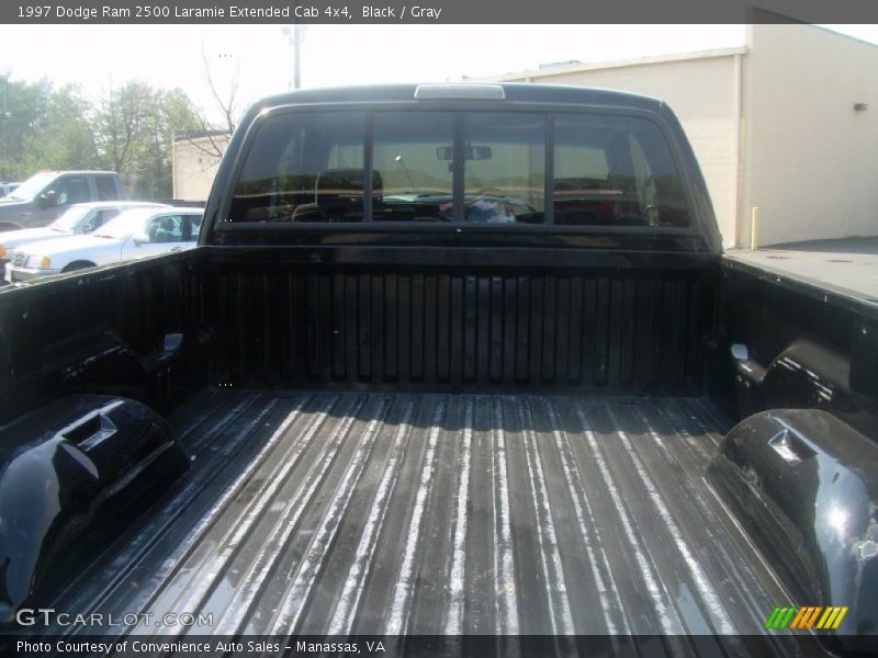 Black / Gray 1997 Dodge Ram 2500 Laramie Extended Cab 4x4