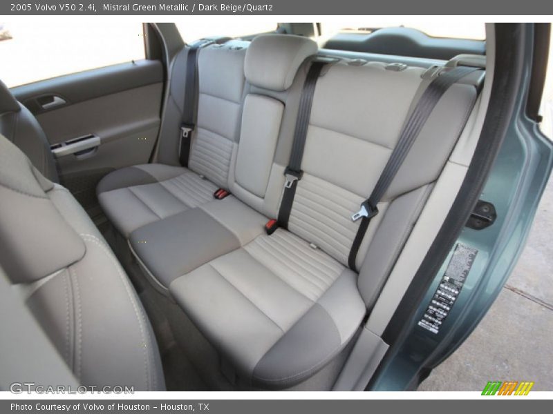 Mistral Green Metallic / Dark Beige/Quartz 2005 Volvo V50 2.4i