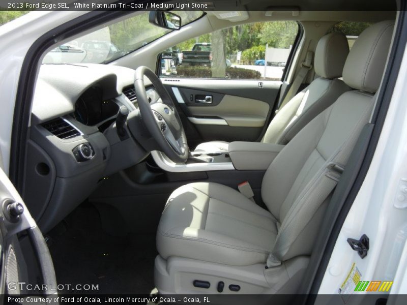  2013 Edge SEL Medium Light Stone Interior