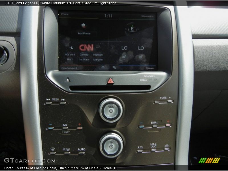 Controls of 2013 Edge SEL