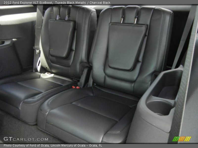 Tuxedo Black Metallic / Charcoal Black 2012 Ford Explorer XLT EcoBoost