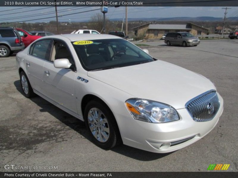 Front 3/4 View of 2010 Lucerne CXL Special Edition