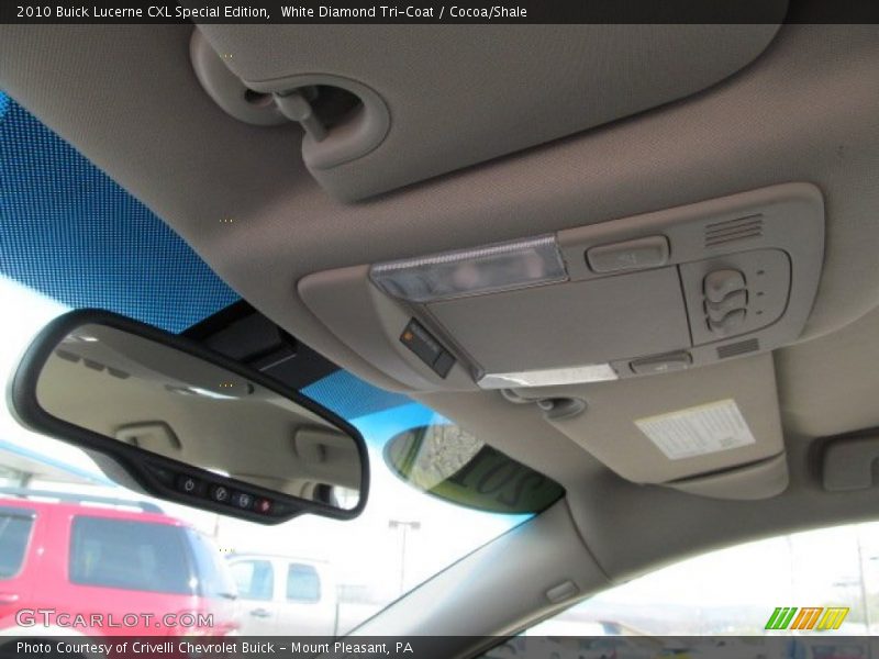 White Diamond Tri-Coat / Cocoa/Shale 2010 Buick Lucerne CXL Special Edition