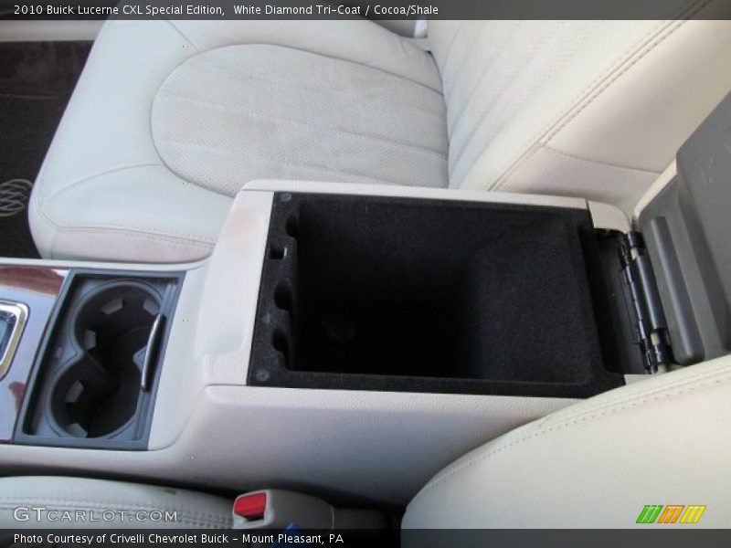White Diamond Tri-Coat / Cocoa/Shale 2010 Buick Lucerne CXL Special Edition