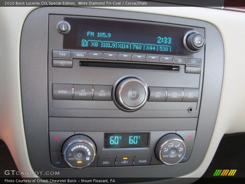 Audio System of 2010 Lucerne CXL Special Edition