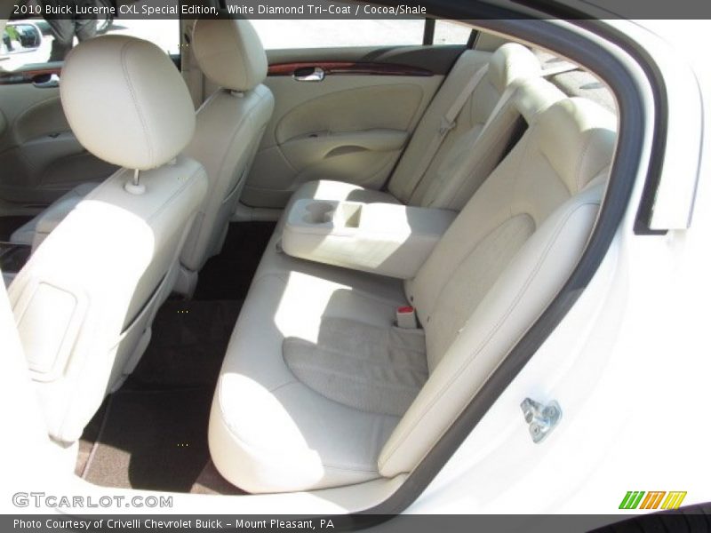 Rear Seat of 2010 Lucerne CXL Special Edition