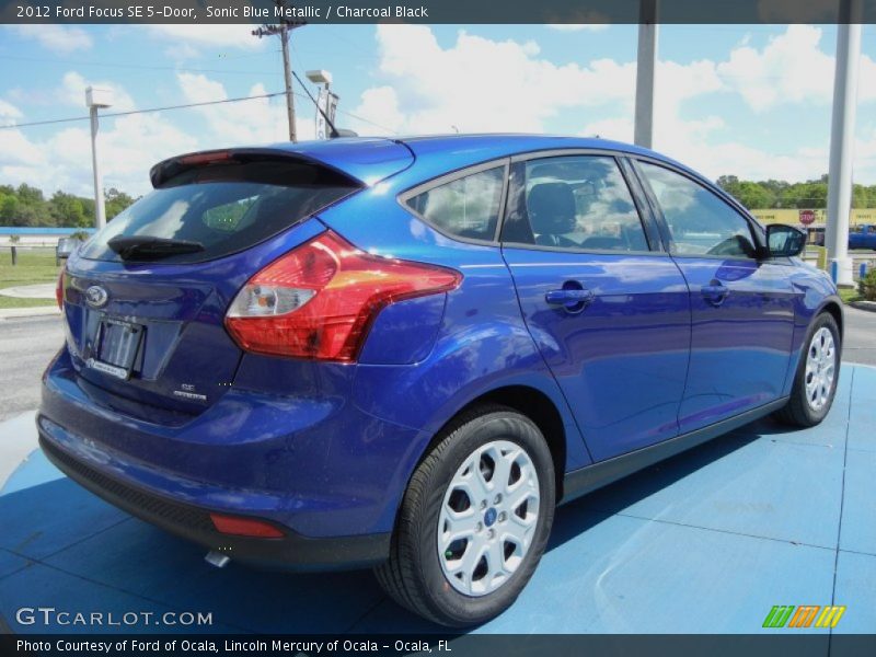  2012 Focus SE 5-Door Sonic Blue Metallic