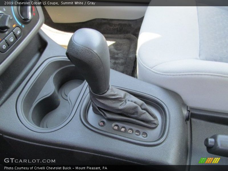 Summit White / Gray 2009 Chevrolet Cobalt LS Coupe