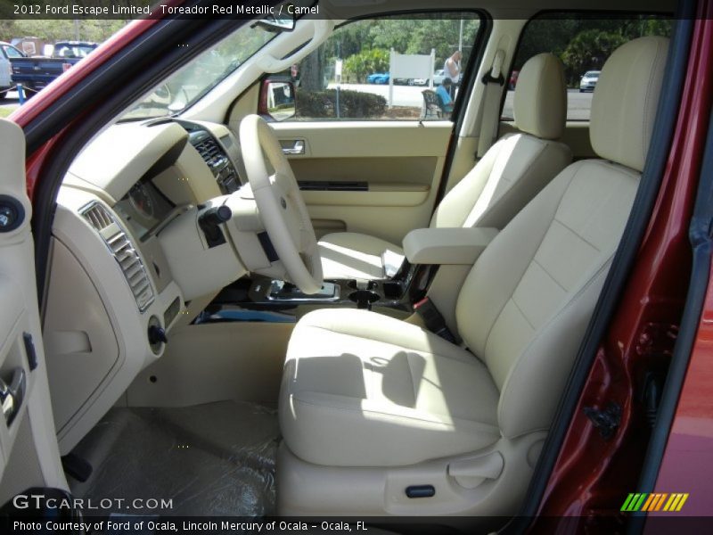 Toreador Red Metallic / Camel 2012 Ford Escape Limited