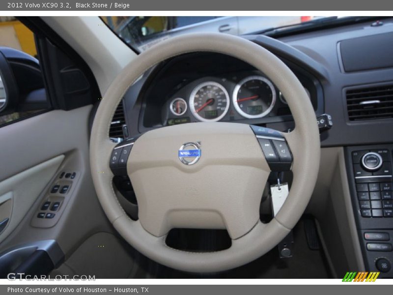 Black Stone / Beige 2012 Volvo XC90 3.2