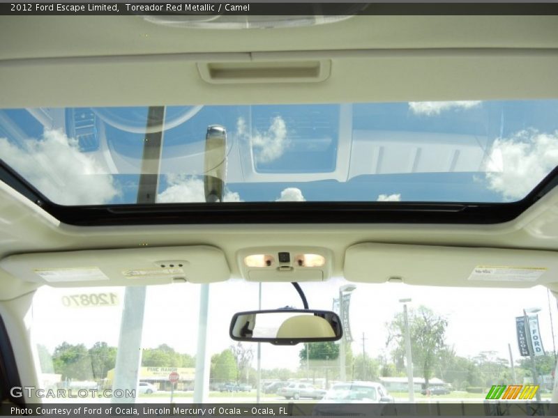 Toreador Red Metallic / Camel 2012 Ford Escape Limited