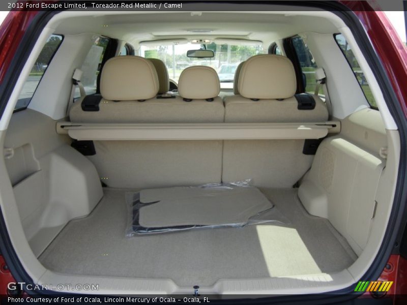 Toreador Red Metallic / Camel 2012 Ford Escape Limited