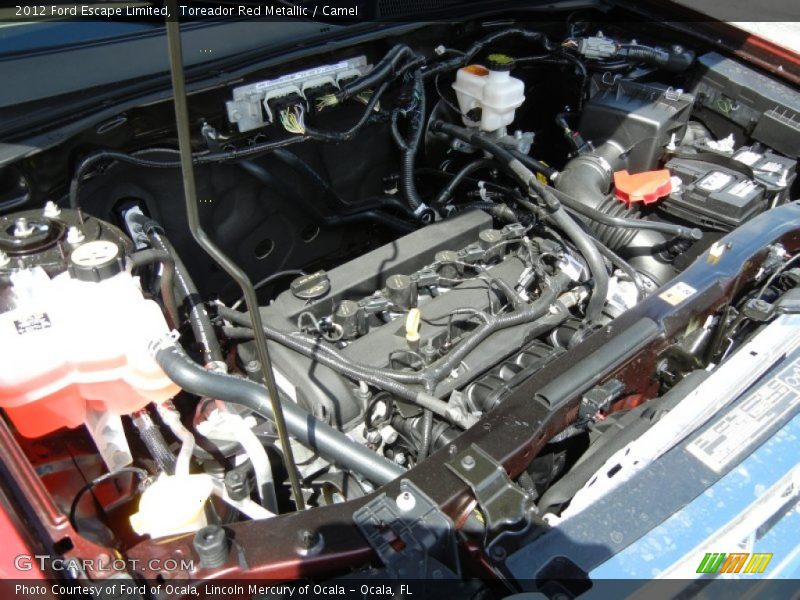 Toreador Red Metallic / Camel 2012 Ford Escape Limited
