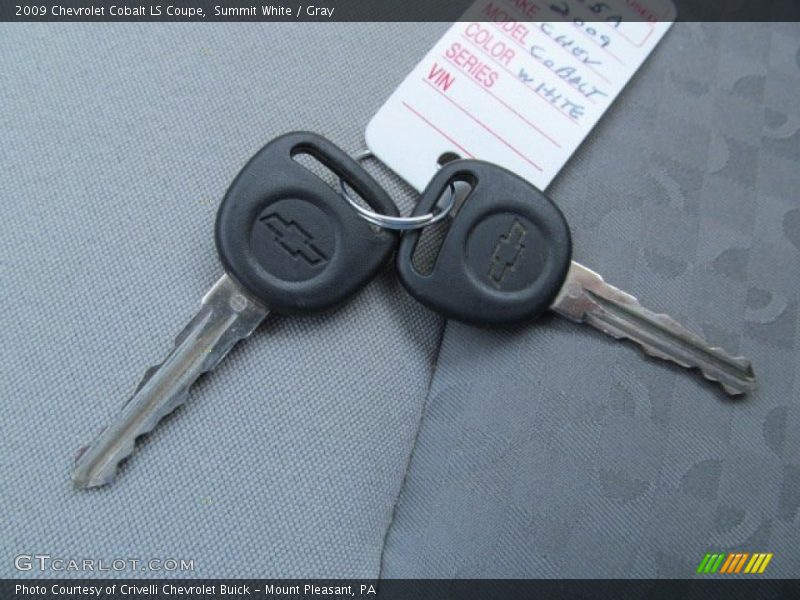 Keys of 2009 Cobalt LS Coupe