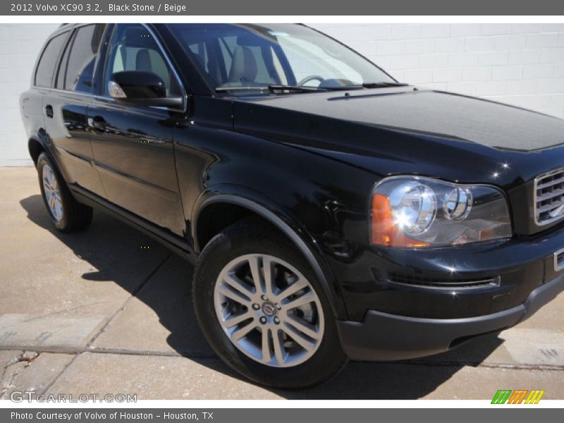 Black Stone / Beige 2012 Volvo XC90 3.2