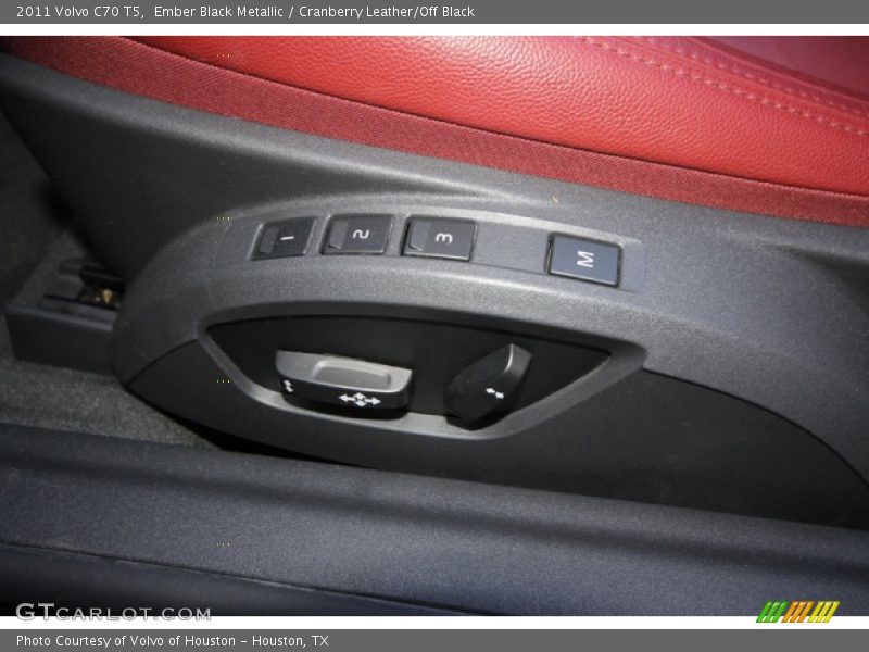 Front Seat of 2011 C70 T5