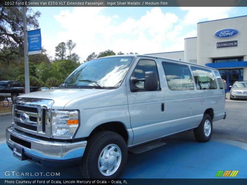 Front 3/4 View of 2012 E Series Van E350 XLT Extended Passenger