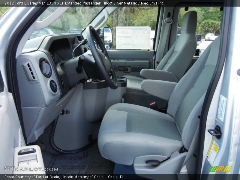 Front Seat of 2012 E Series Van E350 XLT Extended Passenger