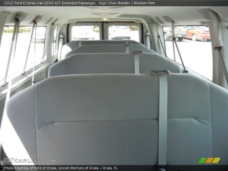 Rear Seat of 2012 E Series Van E350 XLT Extended Passenger
