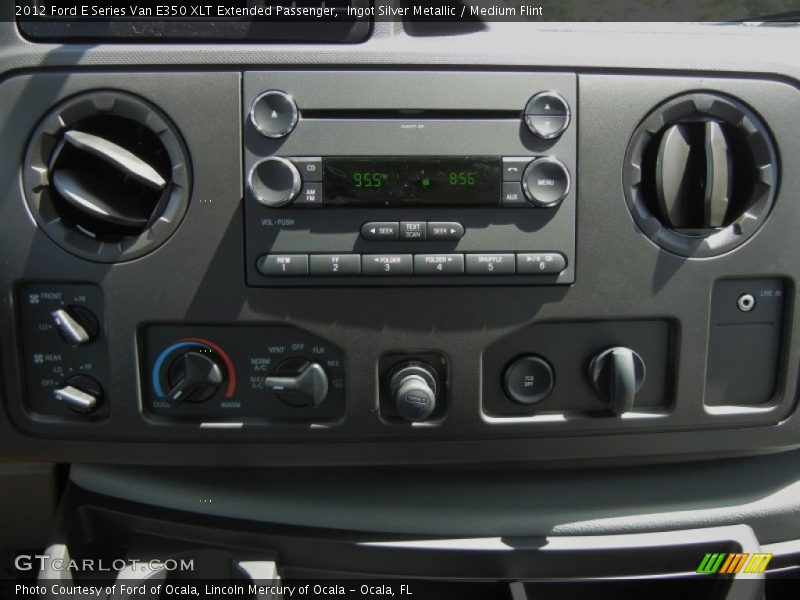 Controls of 2012 E Series Van E350 XLT Extended Passenger