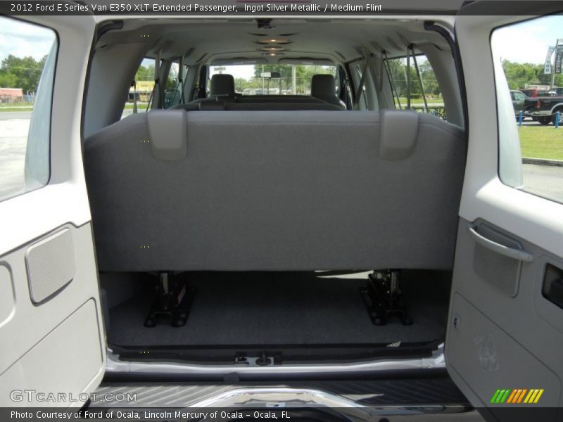 Ingot Silver Metallic / Medium Flint 2012 Ford E Series Van E350 XLT Extended Passenger
