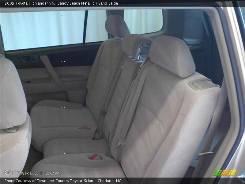 Sandy Beach Metallic / Sand Beige 2009 Toyota Highlander V6