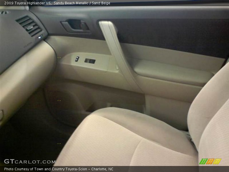 Sandy Beach Metallic / Sand Beige 2009 Toyota Highlander V6