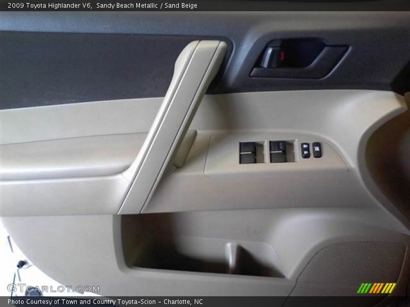 Sandy Beach Metallic / Sand Beige 2009 Toyota Highlander V6