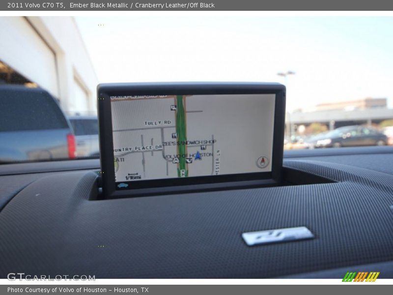 Navigation of 2011 C70 T5