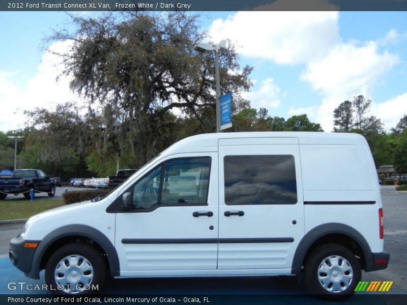 Frozen White / Dark Grey 2012 Ford Transit Connect XL Van