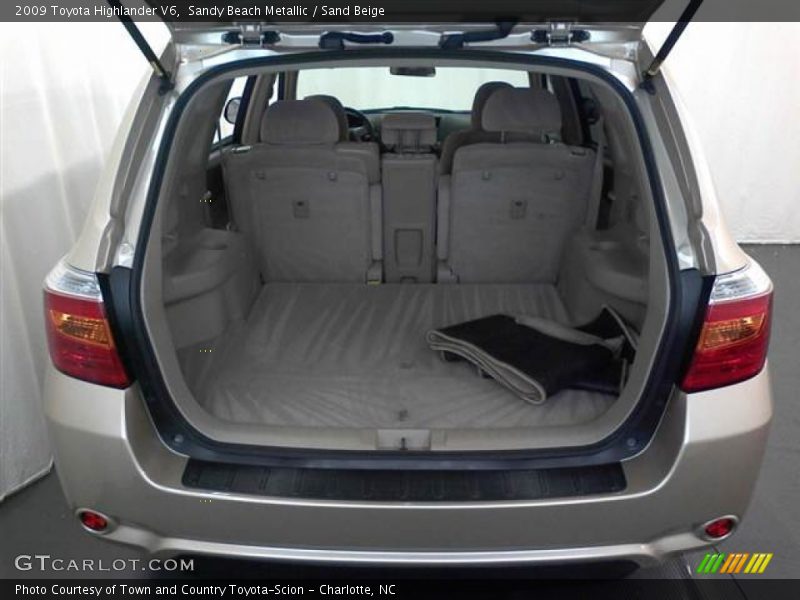 Sandy Beach Metallic / Sand Beige 2009 Toyota Highlander V6