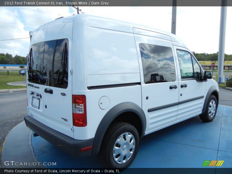 Frozen White / Dark Grey 2012 Ford Transit Connect XL Van