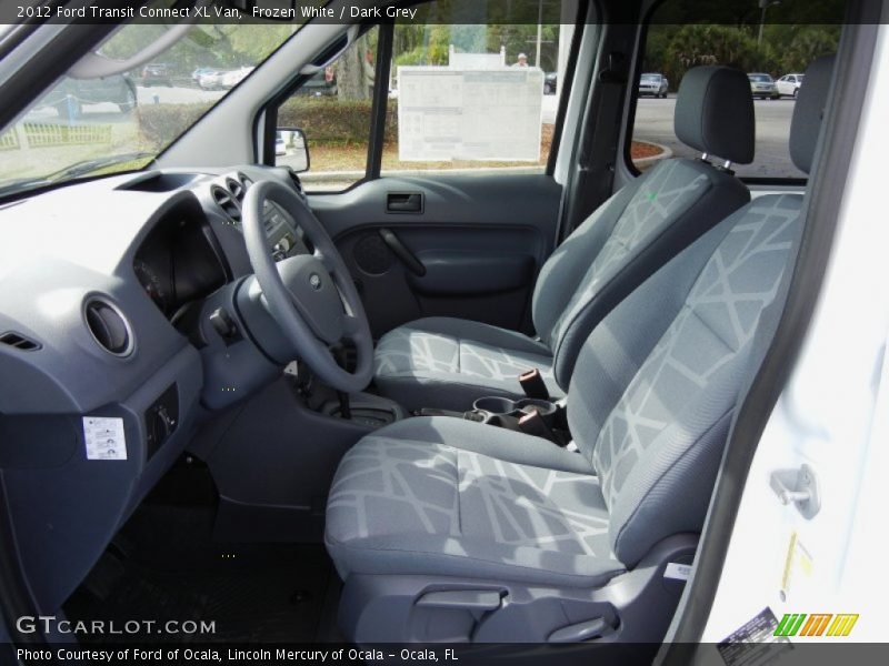 Frozen White / Dark Grey 2012 Ford Transit Connect XL Van