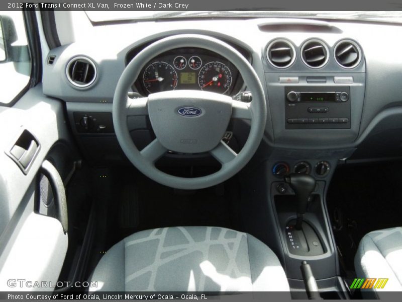 Frozen White / Dark Grey 2012 Ford Transit Connect XL Van
