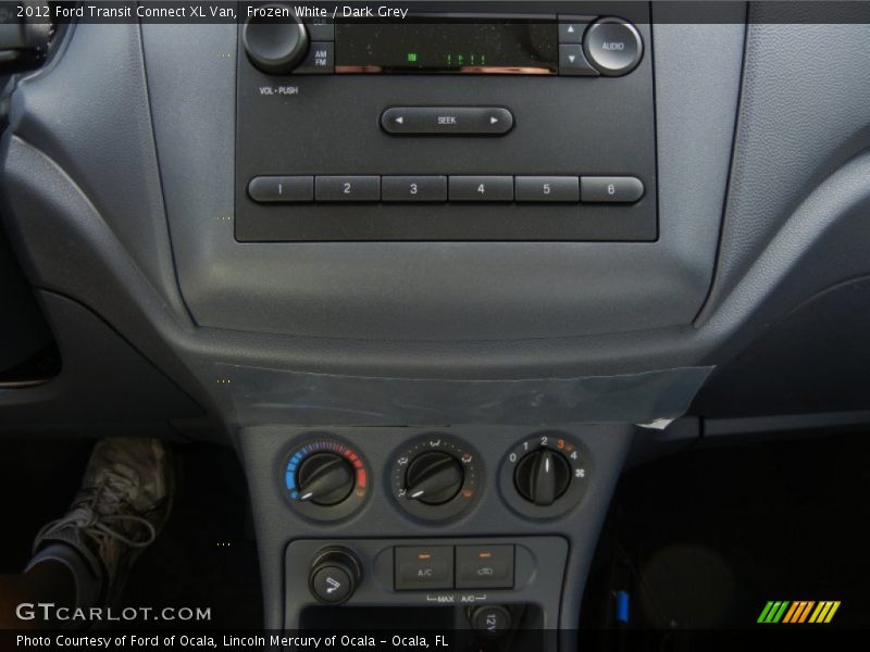 Frozen White / Dark Grey 2012 Ford Transit Connect XL Van
