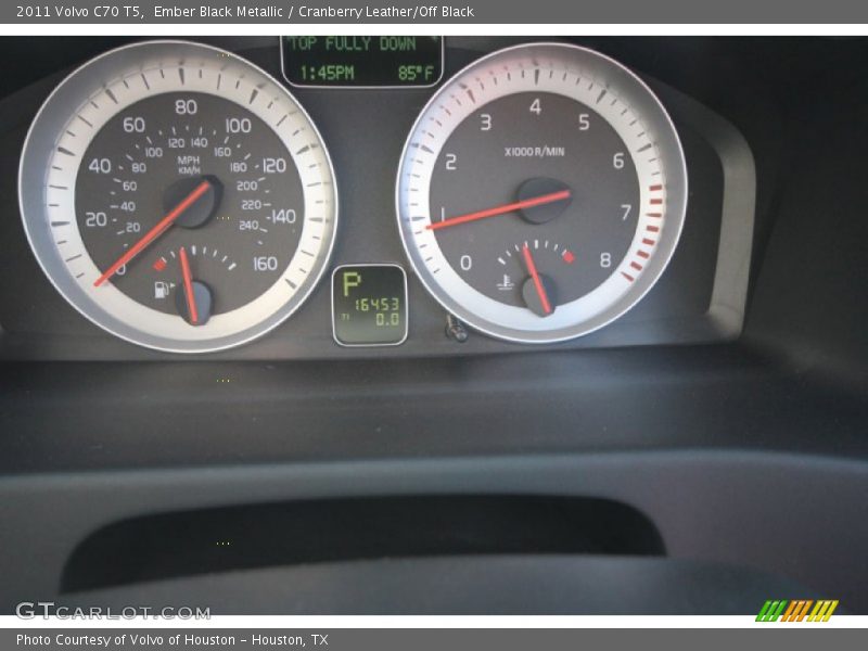  2011 C70 T5 T5 Gauges