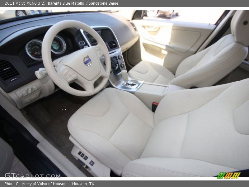Barents Blue Metallic / Sandstone Beige 2011 Volvo XC60 3.2