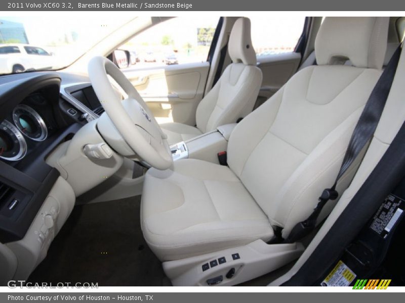 Barents Blue Metallic / Sandstone Beige 2011 Volvo XC60 3.2