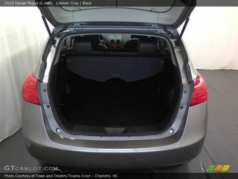 Gotham Gray / Black 2009 Nissan Rogue SL AWD
