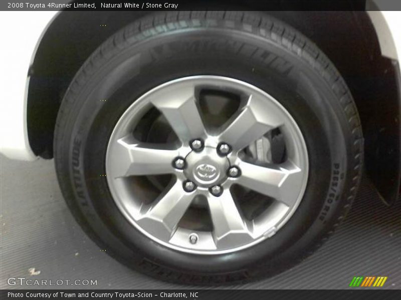 Natural White / Stone Gray 2008 Toyota 4Runner Limited