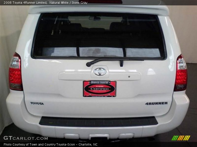 Natural White / Stone Gray 2008 Toyota 4Runner Limited