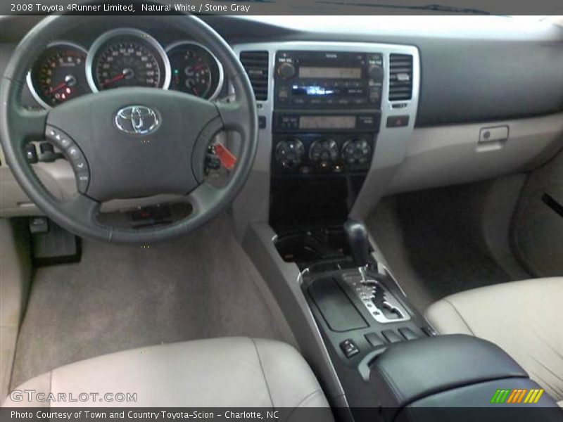 Natural White / Stone Gray 2008 Toyota 4Runner Limited