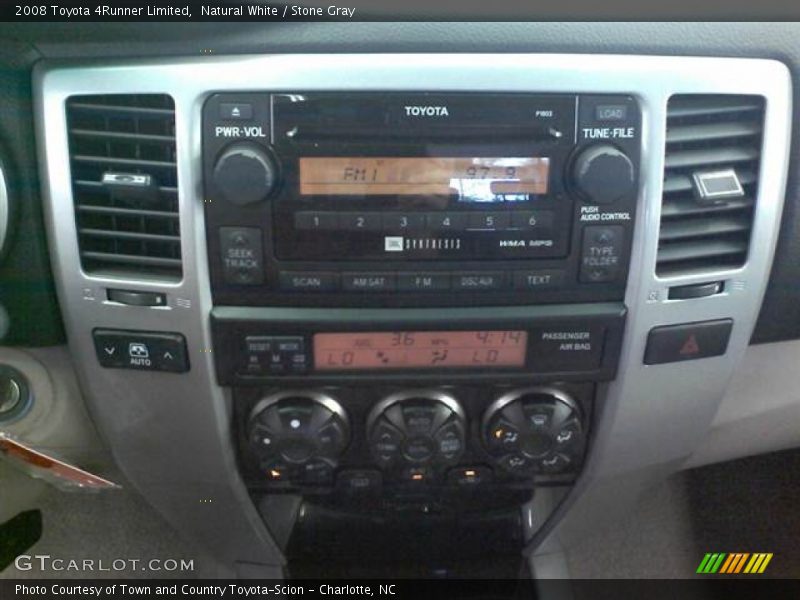 Natural White / Stone Gray 2008 Toyota 4Runner Limited