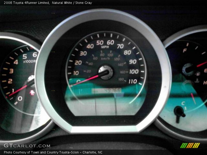 Natural White / Stone Gray 2008 Toyota 4Runner Limited