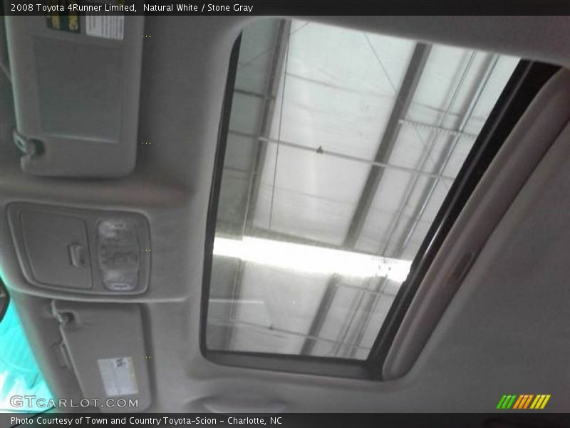 Natural White / Stone Gray 2008 Toyota 4Runner Limited