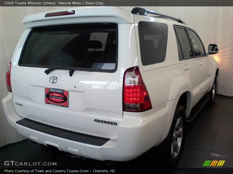 Natural White / Stone Gray 2008 Toyota 4Runner Limited